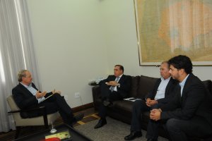 2014 - Reunião com prefeito de BH, Márcio Lacerda